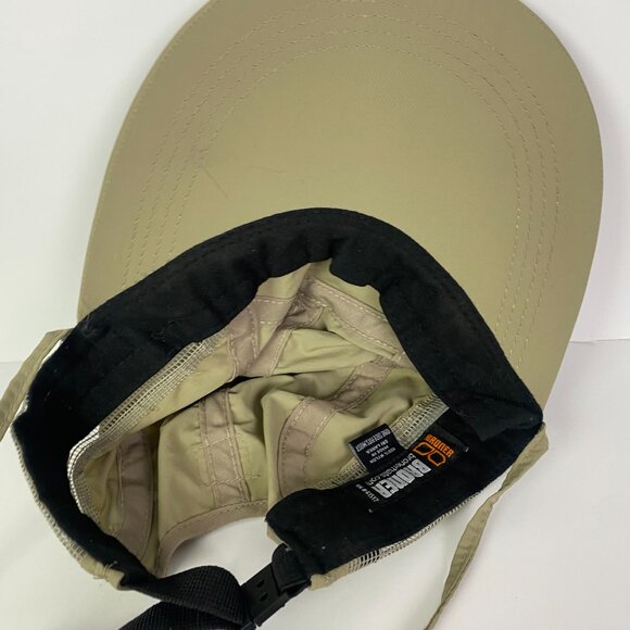 Broner Hat Long Bill Nylon Mesh Fly Fishing Hiking Outdoor Khaki Adjustable Mens - Picture 13 of 14